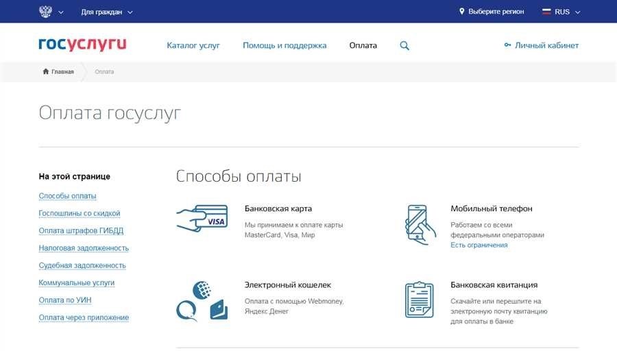 Как оплатить госпошлину через госуслуги подробное руководство